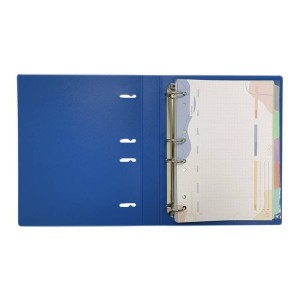 FICHÁRIO 96 FOLHAS E 5 DIV AZUL A4 YES