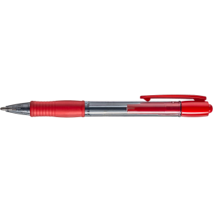 CANETA SUPER GRIP RETRÁTIL 1.6 VERMELHO PILOT