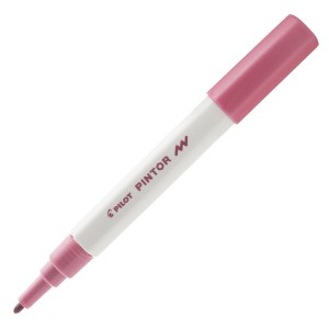 CANETA MARCADOR PILOT PINTOR FINA 1.0MM METÁLICO ROSA
