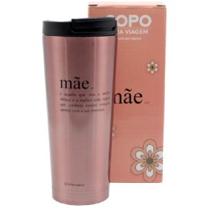 COPO PARA VIAGEM TUMBLER 400ML MÃE DEFINIÇÃO ZONA CRIATIVA