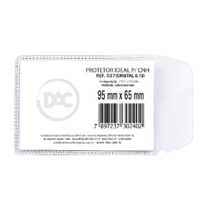PORTA CARTEIRA DE HABILITAÇÃO 65MMX95MM DAC